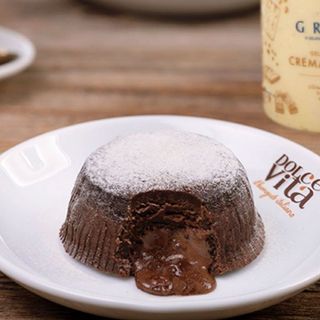 Due tortini - Cuore Caldo e un barattolo Grom