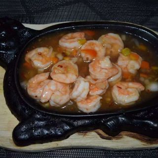 605 Gamberi alla piastra