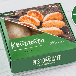 Котлети з курятини PESTO CAFЕ (240 г)