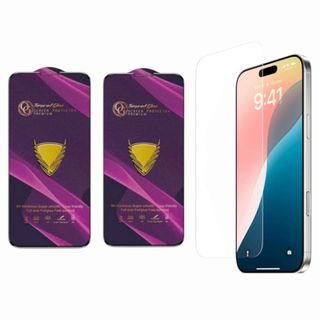 Iphone 16 Tempered Glass Screen Protector 2 ცალი