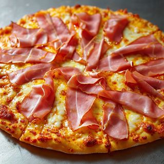 Pizza De Jamón Y Queso (28 Cm.)