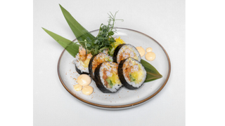 Futomaki z Grillowanymi Krewetkami