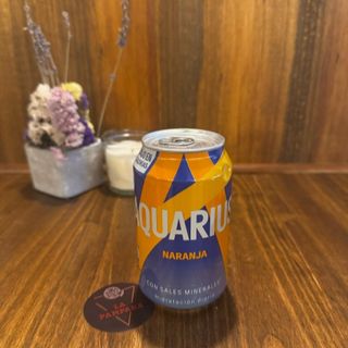 Aquarius Naranja lata 330ml.
