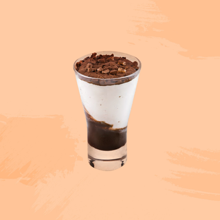 Coppa fior di latte e cioccolato