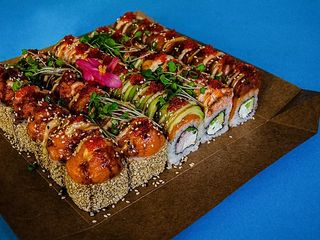 NEW! Vip СЕТ "Аляска" Вулкан З лососем та тунцем