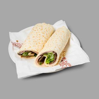 Rotolino crema di funghi e prosciutto cotto