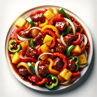 Sweet and sour beef