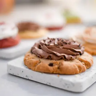 Cookie cake  sin gluten Chispas de chocolate