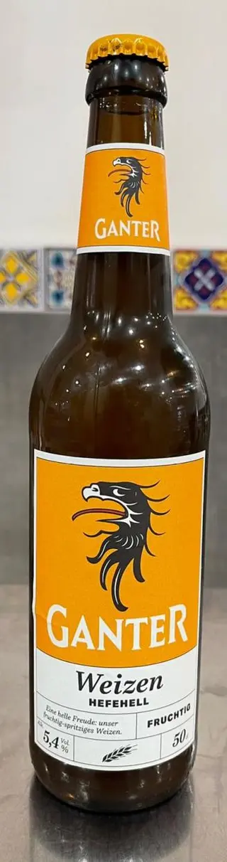 Ganter Weizen Hefe Hell 50 cl