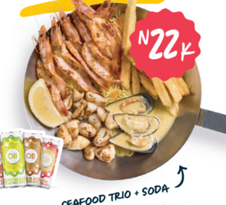 Seafood Trio with SODA