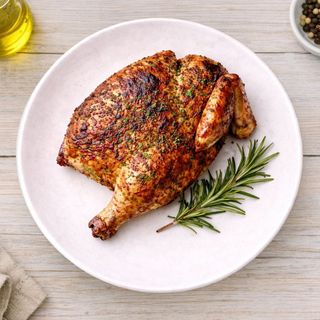 Mezzo pollo arrosto