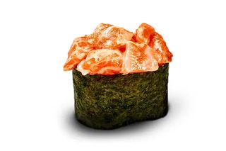 Gunkan spicy łosoś