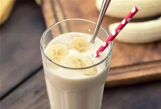 Jus Banane Et Lait