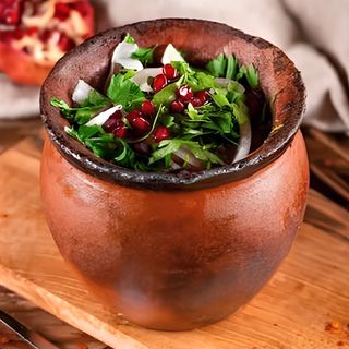 ლობიო ქოთანში მცხეთურად