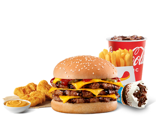 Triple Cheese Burger