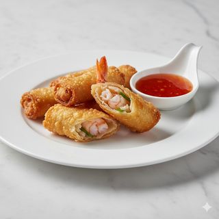 04 - Involtino di gambero 虾卷