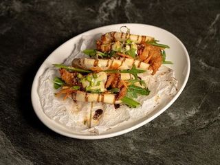 Бао з креветками в темпурі (300g)