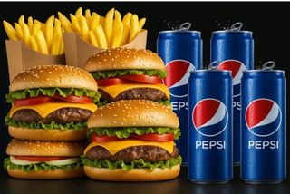 Meniu family Cheeseburger cu vită