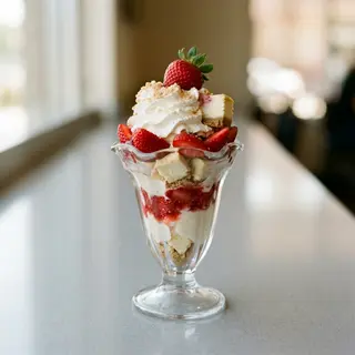Strawberry Cheesecake Sundae