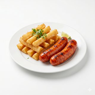 Yuca Con Chorizo Colombiano 2 Unidades