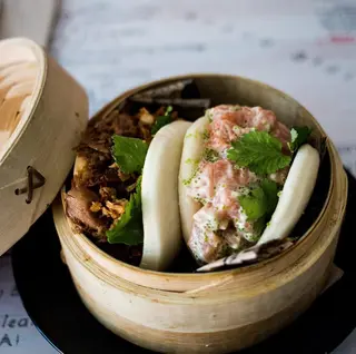 Pan Bao Tartar De Salmón (2 Uds.)