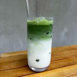 Creamy Vanila ice matcha