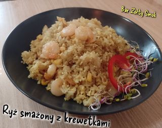 Ryż smażony z krewetkami
