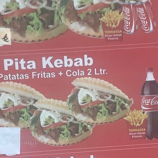 4. Menú 3 Pita Kebab