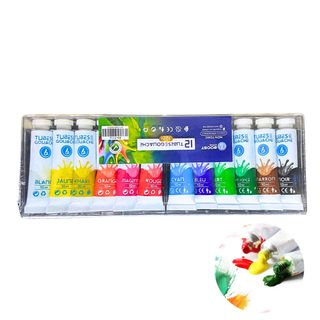 Gouache 12 Couleurs 10ml