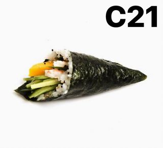 Temaki de camarão c21
