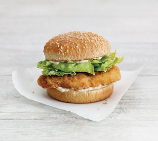 Chicken burger di pollo menu