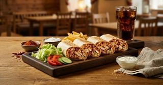 Shaorma tortilla la farfurie