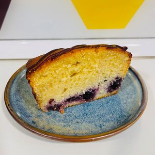 Bizcocho limón y arándanos 