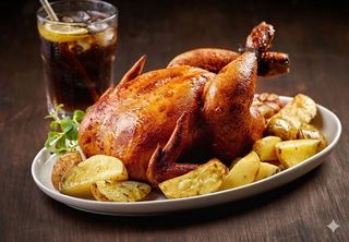 Menu pollo classico, patate e bibita