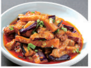 83 Melanzana saltato in salsa yu shiang agro piccante