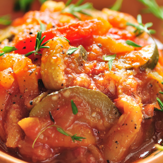 Bacalao con sanfaina