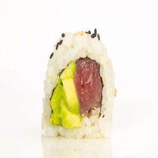 Uramaki tonno e avocado