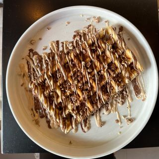 Gofre Oreo con Chocolate Blanco