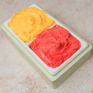 Bandeja de 1/2 litro de helado