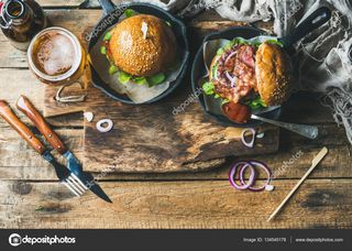 Hamburguesa Con Bacon