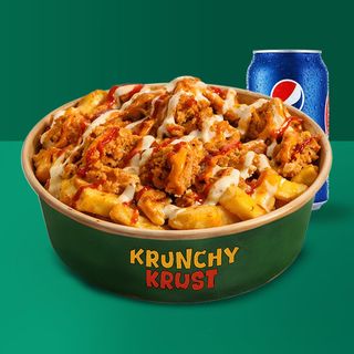 Krunchy  Cheesy fries Menu