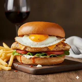 Menú hamburguesa especial