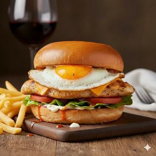 Menú hamburguesa especial