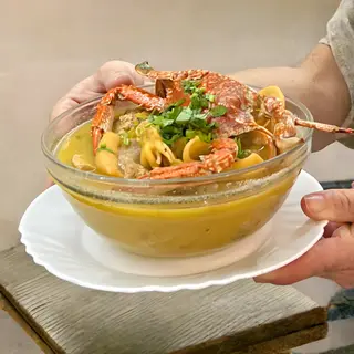 Viche de mariscos 