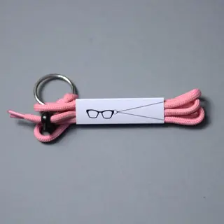 სათვალის საკიდი ვარდისფერი