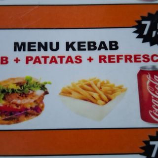 Menu kebab mixto