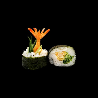 119. Futomaki De Llagostí En Tempura (8 Uds.)