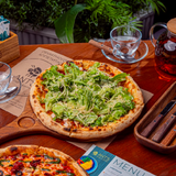 Пицца "Цезарь" на тонком тесте (30 см.)