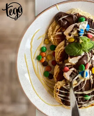 1.  Pancakes z Nutellą