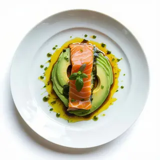 Ensalada De Salmón Marinado